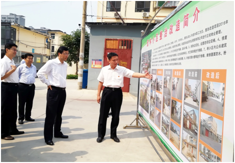 山东省副省长刘强来我市调研老旧小区改造工作